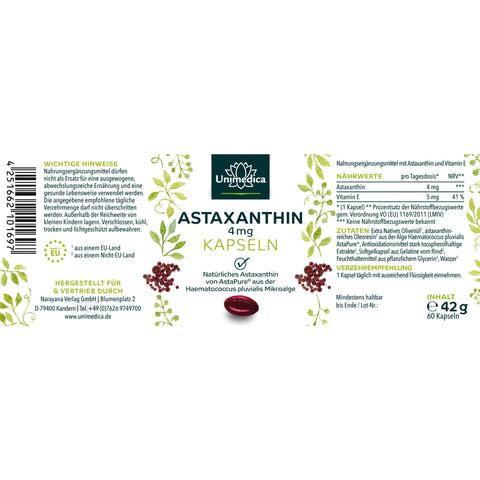 Astaxanthin - AstaPure® Unimedica