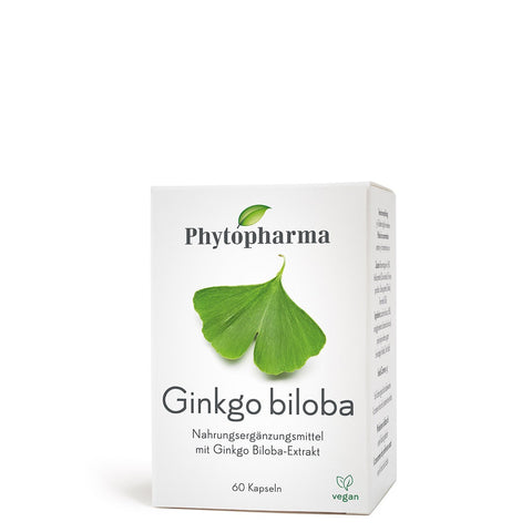 Ginkgo biloba Kapseln Phytopharma