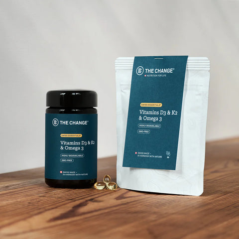 Vitamins D3 & K2 & Omega 3