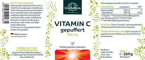Vitamin C gepuffert Unimedica